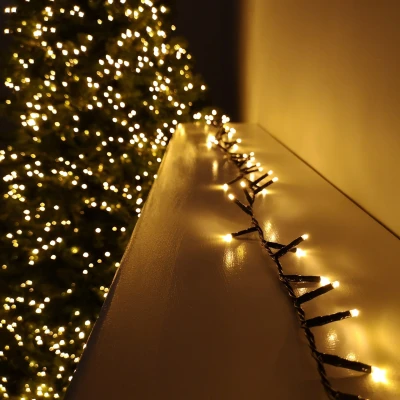Image of Samuel ALEXANDER 6m 240 LED TreeBrights Christmas String Lights with Timer in Vintage Gold