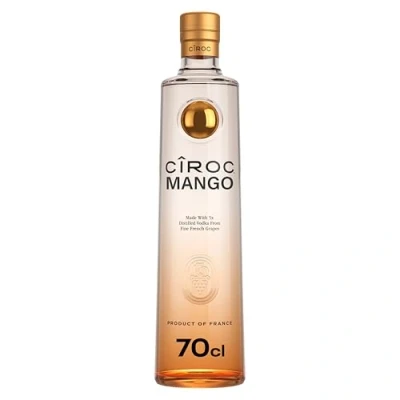 Image of Cîroc Mango Flavoured Vodka 37.5 vol 70cl Tropical Taste Flavours of Creamy &amp; Tangy Citrus For a Mixed Drink or Cocktails