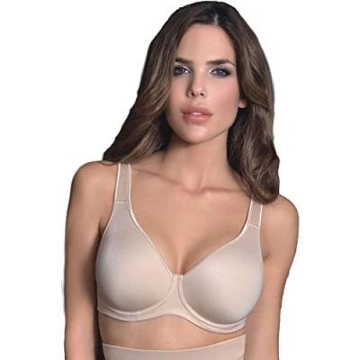 Image of Sassa Women&#039;s Bügel BH doppelt vorgeformt 24804 Everyday Bra, Off White Elfenbein (Skin 00428), 34DD
