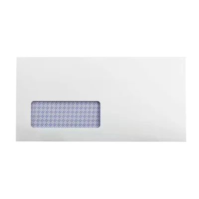 Image of Q Connect DL Envelopes Window Recycled Self Seal 100gsm KF3505