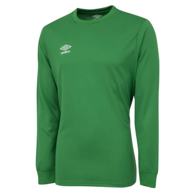 Image of Umbro Mens Club Long Sleeved Jersey (Emerald) Size Large