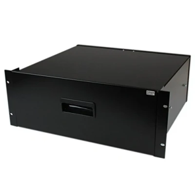 Image of StarTech.com 4U Rack Mount Drawer 55 lb (25 kg) Steel Storage for 19&quot; AV / Sever Network Equipment or Cabinet (4UDRAWER)