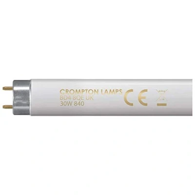 Image of Crompton 30W T8 Fluorescent Tube Triphosphor High Output Lighting Cool White