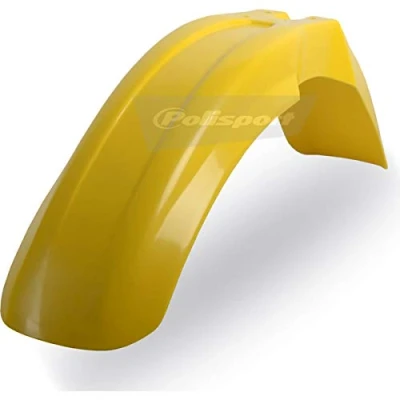 Image of Polisport Suzuki Front Fender RM 125 250 1989 2000, Yellow Motocross4u