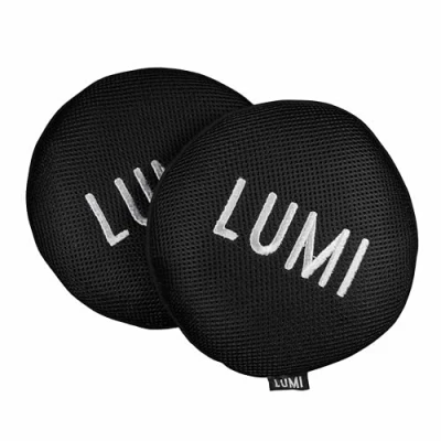 Image of LUMI Therapy Scum Sponge 2 Pack Cleaning Absorbing for Ice Baths and Hot Tubs Microfibre Mesh No Chemicals Needed