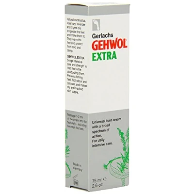 Image of (3 PACK) Gehwol Foot Cream Extra 75ml 3 PACK BUNDLE