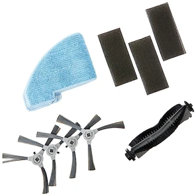 Image of Venga Spare Parts KIT for VG RVC 3001, 4 Side Brushes, 1 Rolling Brush, 3 Mops, Filter Kits, SP 3001