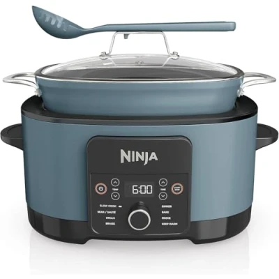 Image of Ninja MC1001UK Foodi Possible Cooker 8 in 1 Slow Sea Salt Grey