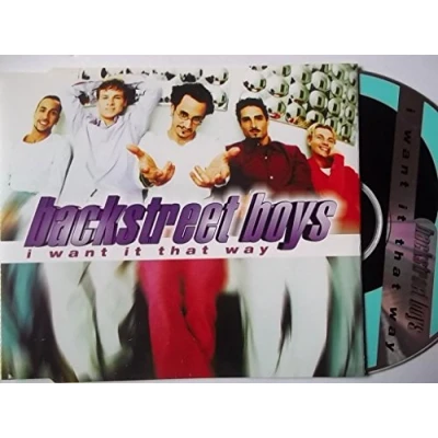 Image of Backstreet Boys I Want It That Way 1999 UK CD single 0523392