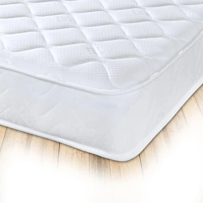 Image of Starlight Beds Cooltouch Essentials Foam Free &amp; Open Coil Innerspring Maximum Value Mattress Plush Feel, White, 18cms Deep, 3ft Single Mattress, x6ft3, 90cms x 190cms