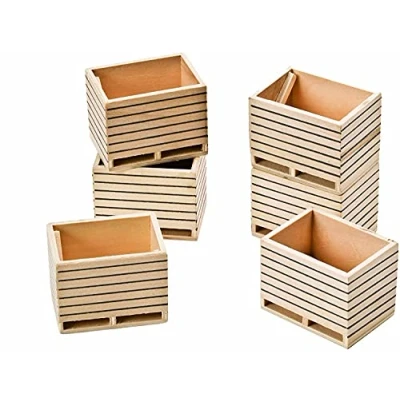 Image of Van Manen 610611 Wooden potato boxes