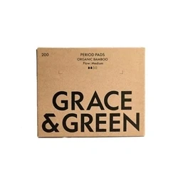 Image of Bamboo Period Pads Medium/Regular Bulk Pack x 200