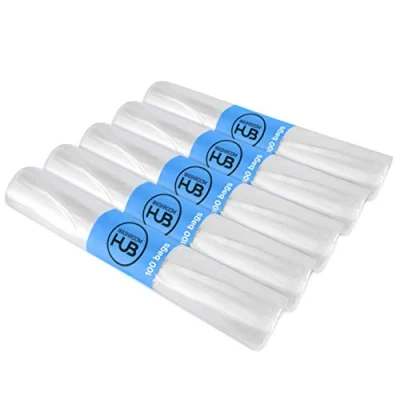 Image of Washroom Hub Sanitary Bin Liner Bags Hygienic Polythene for 20L Sani Bins (Box of 500)