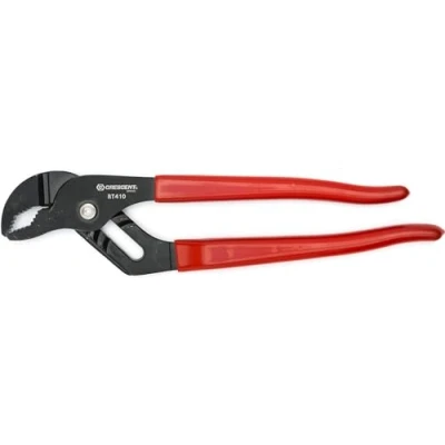 Image of Crescent Tool Pliers T&amp;G V Jaw Black Phosphatephate 10&quot;