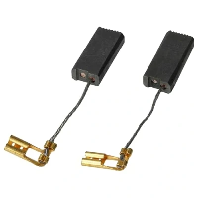 Image of vhbw 2 x Carbon Brushes 5 10 23 mm Compatible with Bosch GSH 3 E 0611320737 Hammer Drill