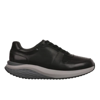 Image of MBT Asti Men&#039;s Modern Style Casual Shoes. Physiological and Comfortable Shoes Stability with Rocker Sole. lace up Black