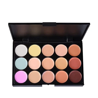 Image of FantasyDay® Professional 15 Colours Cream Concealer Camouflage Makeup Palette Contouring Kit #1 Ideal for and Daily Use
