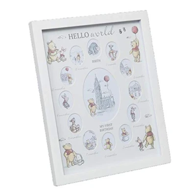 Image of Disney DI500 Christopher Robin Winnie the Pooh My First Year Photo Frame
