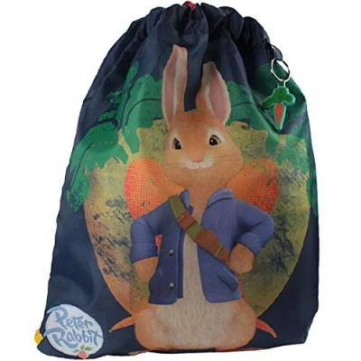 Image of Trade Mark Collections Peter Rabbit Badge Collector Trainer Bag