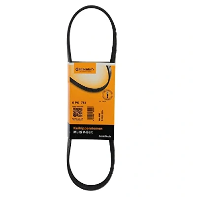 Image of 6PK749, 6PK750, 6PK751, 6PK752, 6PK753 V ribbed belt CONTITECH 6PK751 751mm 6 VOLKSWAGEN: GOLF 3, Polo III Hatchback, Lupo / 3L, SEAT: Ibiza 3