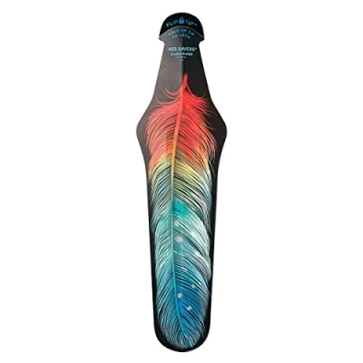 Image of Ass Savers ASR 1 Regular Mudguard 100 x 380 mm, Tropical Feather Multicoloured,