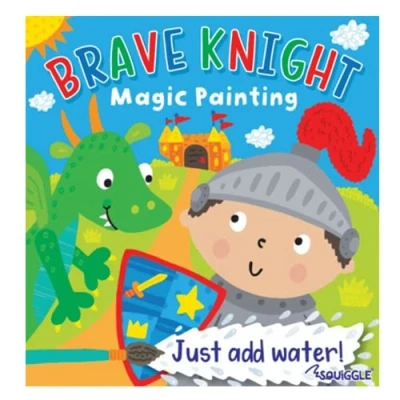 Image of Sixstore Children&#039;s Magic Paint with Water Books (Brave Knight)