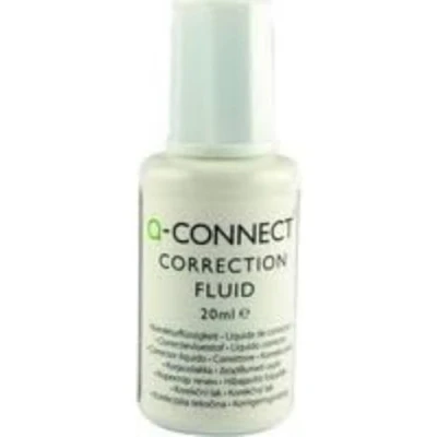Image of Q Connect Correction Fluid 20ml (10 Pack) KF10507Q