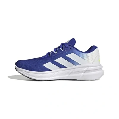 Image of adidas Men&#039;s Questar 3 Running Shoes, Lucid Blue/Cloud White/Lucid Lemon, 4.5 UK