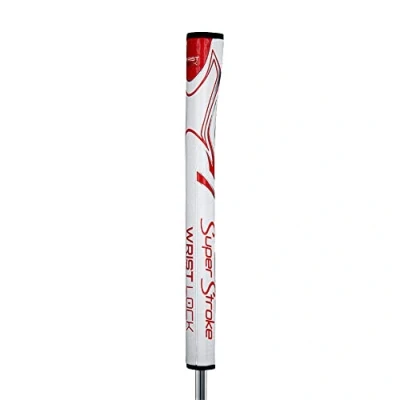 Image of SuperStroke Zenergy Wrist Lock Putter Grip White/Red