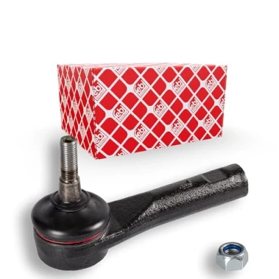 Image of 1609193 Track rod end FEBI BILSTEIN 108795 Front Axle Left with lock nuts FIAT: Doblo II Box Body / Estate, I Cargo, VAUXHALL: Combo Mk3