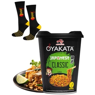 Image of soxo Oyakata Instant Soup Mens Socks Funny Gifts Funky Cotton Sock Crazy Gift Idea 6.5 10.5 Classic