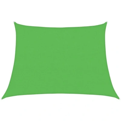 Image of vidaXL Sunshade Sail 160 g/m² Light Green 4/5x3 m HDPE
