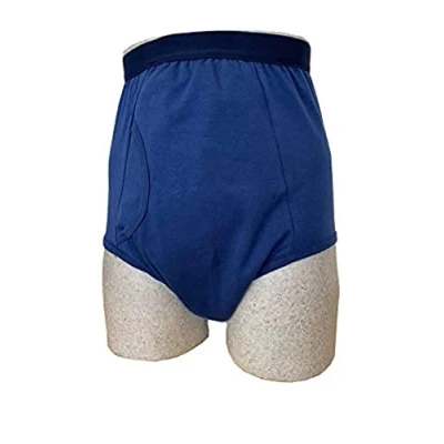 Image of Abena Abri Wear Male Brief 34&quot; 36&quot; 460ml Navy