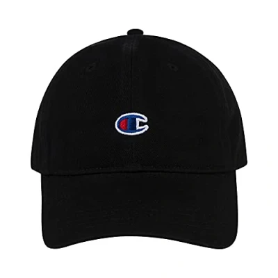 Image of Champion Unisex&#039;s Father Dad Adjustable Cap Headband, Dark Black, One Size
