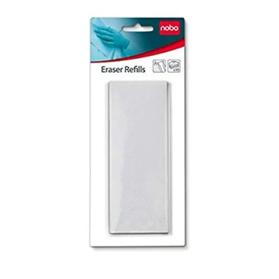 Image of Nobo 1901434 Whiteboard Eraser Refills (Pack 10)