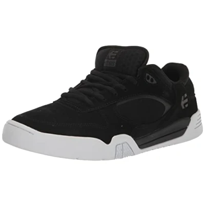 Image of Etnies Men&#039;s Estrella Skate Shoe, Black/White/Gum, 10.5 UK