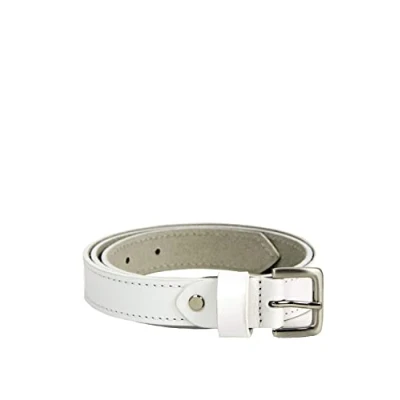 Image of Lakeland Leather Keswick Real Women&#039;s Belt (X Large, White)