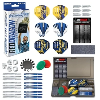 Image of RED DRAGON Darts Luke Humphries Coolhand Optima Multi Accessory Pack Professional Dart Accessories