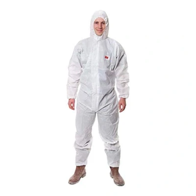 Image of 3M Protective Coverall, White, 4515 W L