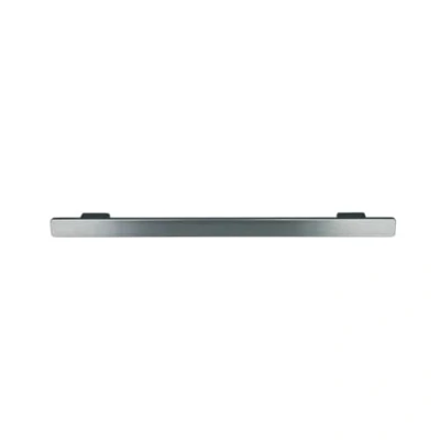 Image of Whirlpool Bauknecht 481010600233 Indesit C00374878 Door Handle Plastic Metal Silver Black 530 x 30 41 mm Oven Cooker