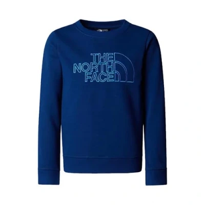 Image of The North Face DREW PEAK Light CREW Unisex Sweatshirt for kids, Size: 10y, Estate blue