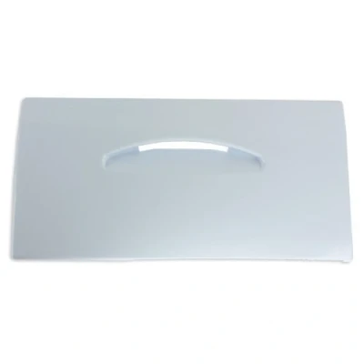 Image of Indesit Fridge Freezer Drawer Front Cover Flap (White)