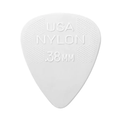 Image of Jim Dunlop 44P.38 Nylon Standard Plectrum Player Pack 12 Picks