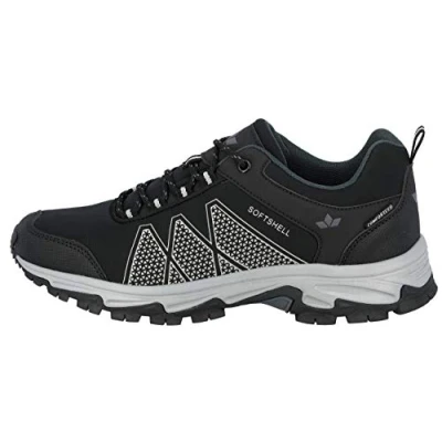 Image of Lico Men&#039;s Anchorage Outdoor &amp; Trekking Shoe, Black Grey, 10.5 UK