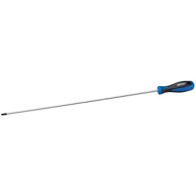 Image of Draper Extra Long Reach Cross Slot Screwdriver, No.2 x 450mm