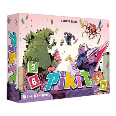 Image of Repos Production Pikit Strategic Card Game Ages 8+ 2 4 Players 10 Minutes Playing Time