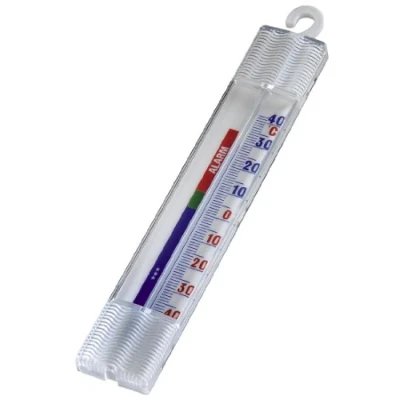 Image of Refrigerator Fridge Freezer Thermometer Analogue with Hanging Hook