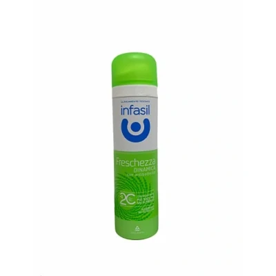 Image of Set of 6 infasil FRESCH Deodorant Spray Dynamic 150 Care and Hygiene the Body