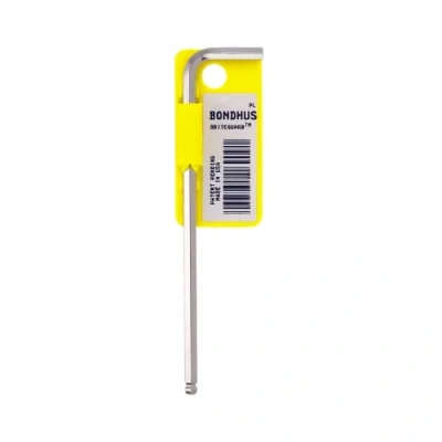 Image of BONDHUS, BL1/8 BARCODED BALLEND HEX Key, 1/8 &quot;, 15707