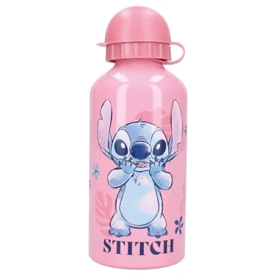 Image of Drinking bottle 500 ml Stitch Let&#039;s Eat!
